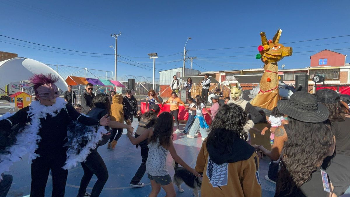 Arte comunitario transforma Calama Arte comunitario transforma Calama