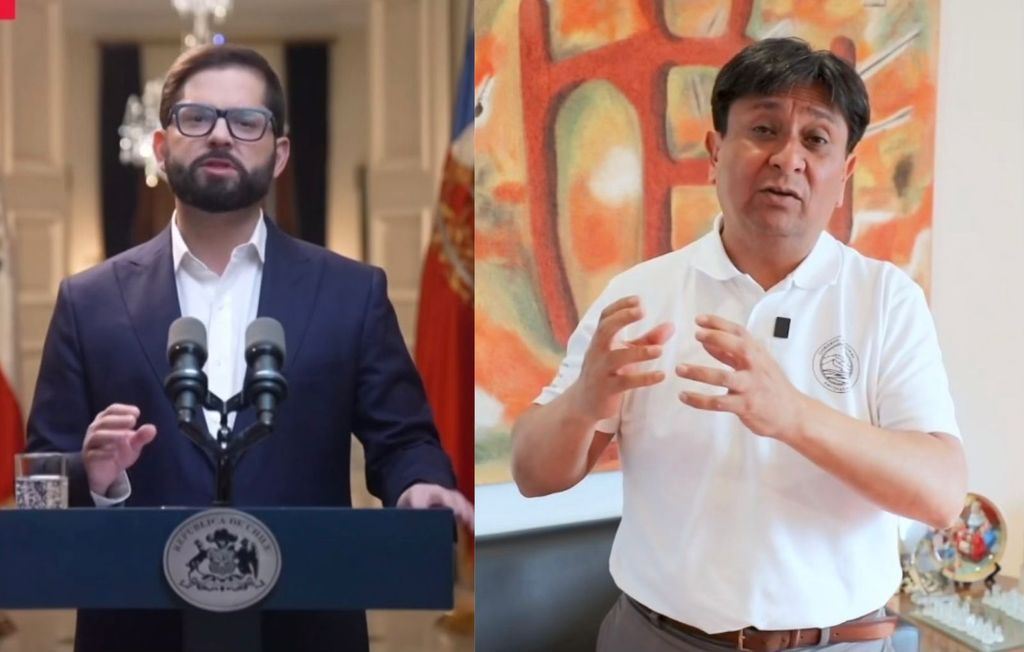 Presidente Gabriel Boric - Gobernador Ricardo Díaz Presidente Gabriel Boric - Gobernador Ricardo Díaz