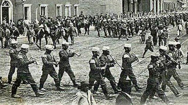 Matanza Plaza Colón