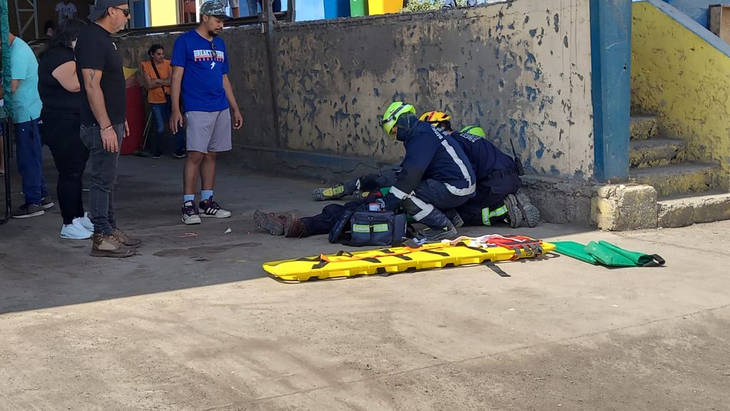 Hombre herido Hombre herido