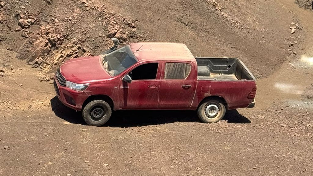 Camioneta recuperada Camioneta recuperada