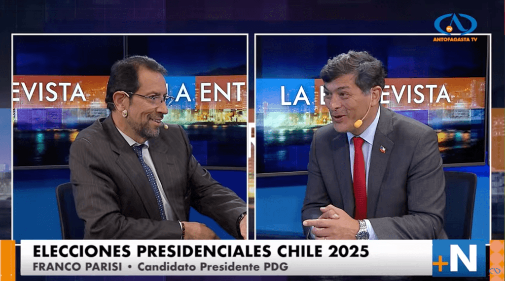 Franco Parisi en ATV Franco Parisi en ATV