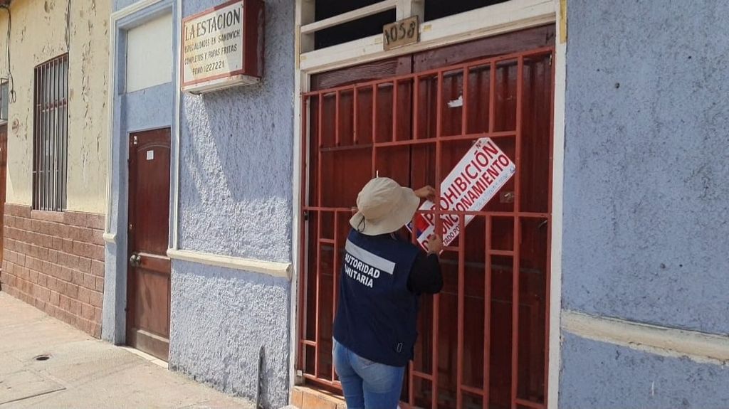 Prohibición de funcionamiento Prohibición de funcionamiento