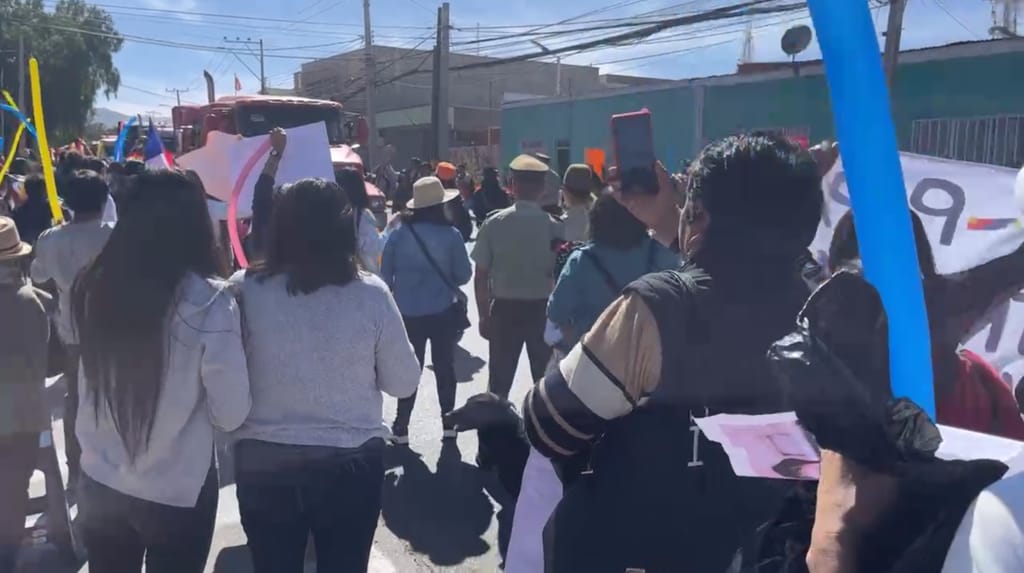 Manifestación por Camionero Manifestación por Camionero