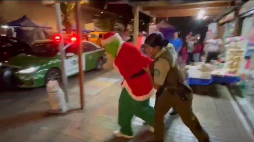 Detención de El Grinch Detención de El Grinch