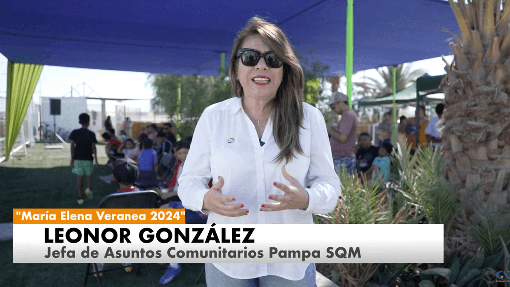 Más de 100 niños y niñas participan del programa "María Elena Veranea 2024" Más de 100 niños y niñas participan del programa "María Elena Veranea 2024"