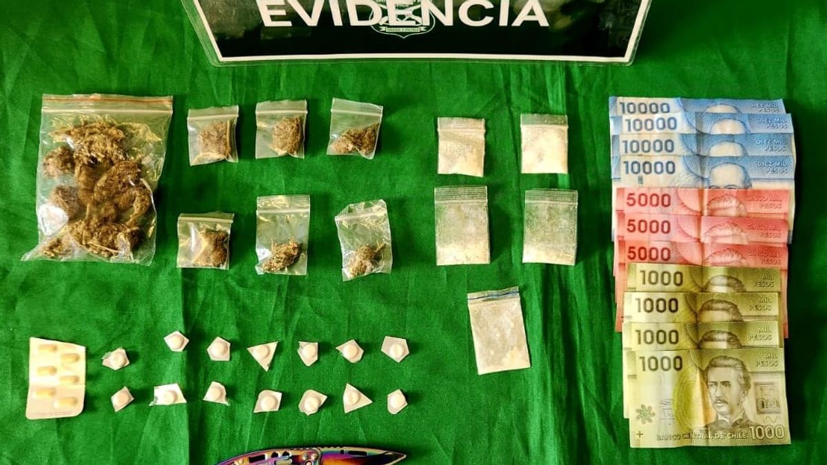 Menor detenida por microtráfico en Antofagasta Menor detenida por microtráfico en Antofagasta