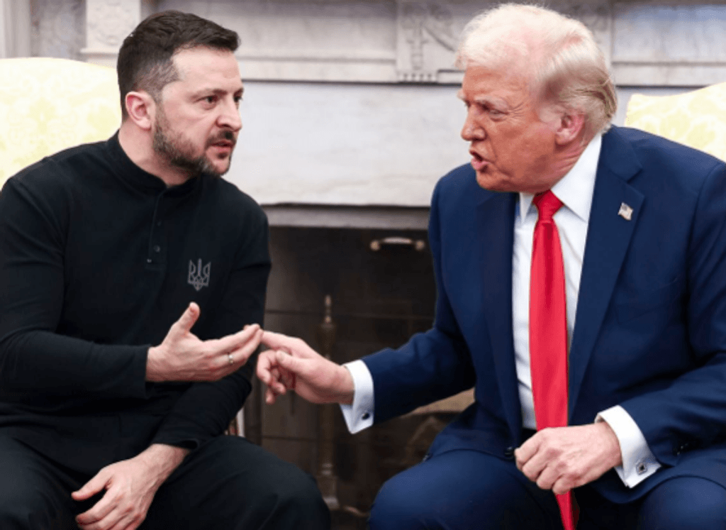 Volodimir Zelenski y Donald Trump Volodimir Zelenski y Donald Trump