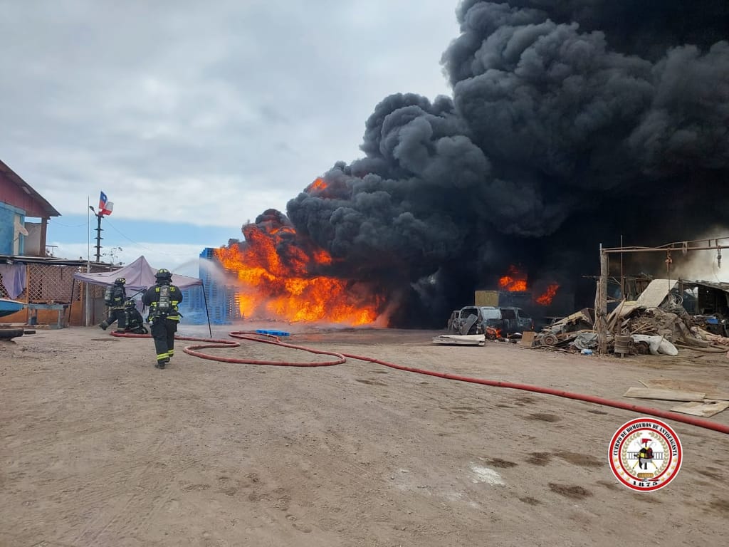 Incendio La Chimba Incendio La Chimba