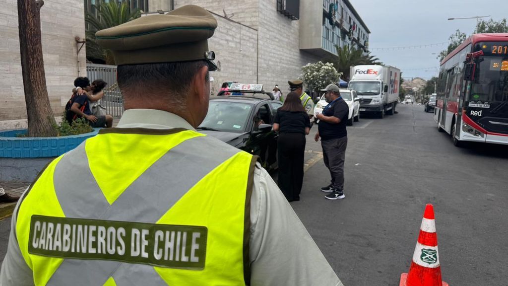 Controles balance Carabineros año nuevo