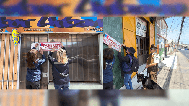 Prohibición de funcionamiento Prohibición de funcionamiento