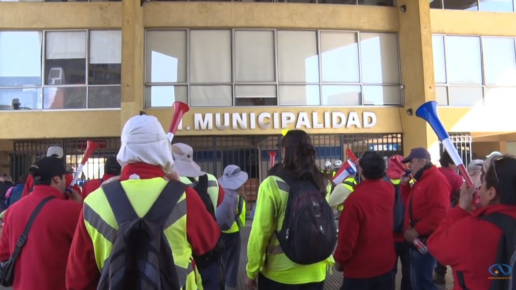 Manifestación Trabajadores Barrido de Calles Manifestación Trabajadores Barrido de Calles
