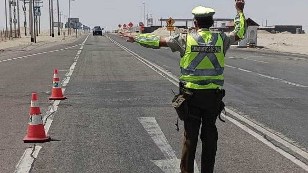 Más de 100 detenidos por Carabineros en Antofagasta Más de 100 detenidos por Carabineros en Antofagasta