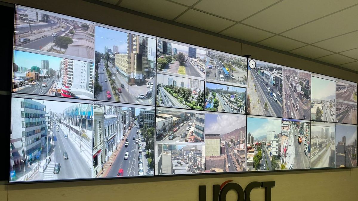 Antofagasta amplía red de cámaras para control de tránsito Antofagasta amplía red de cámaras para control de tránsito