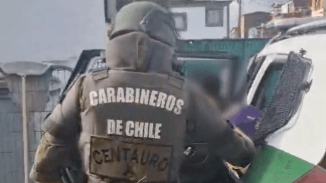 Detenido escopeta Los Arenales Antofagasta