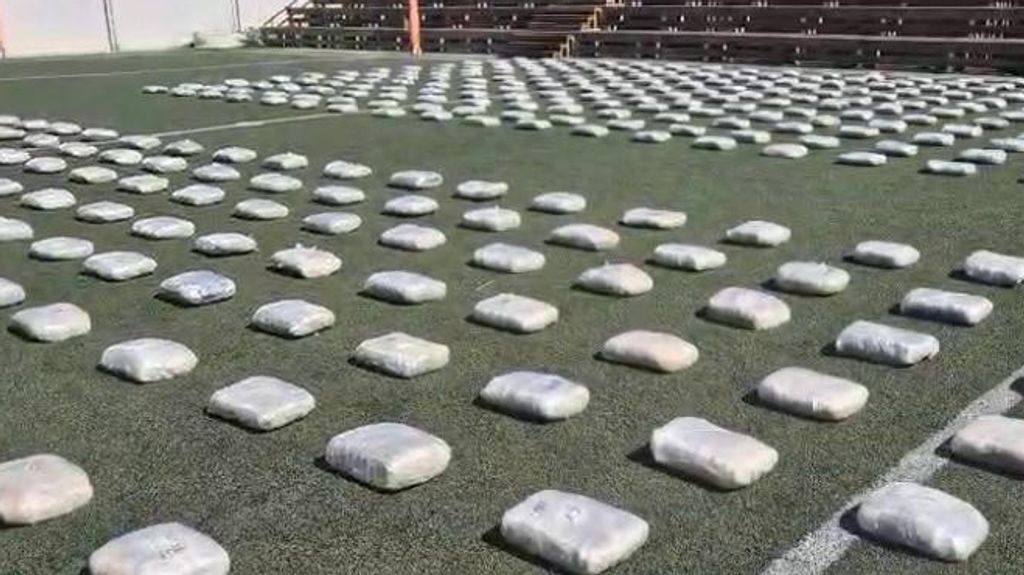 Tonelada de marihuana Carabineros