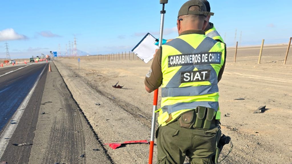 Choque Mejillones SIAT Carabineros