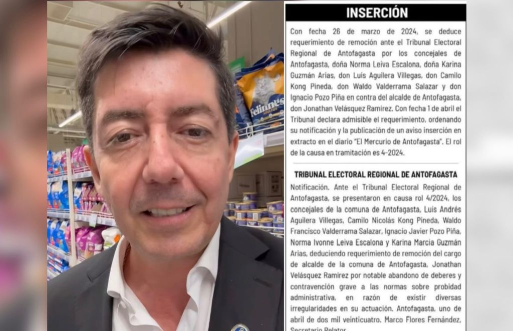 Alcalde Jonathan Velásquez - Inserto Requerimiento TER