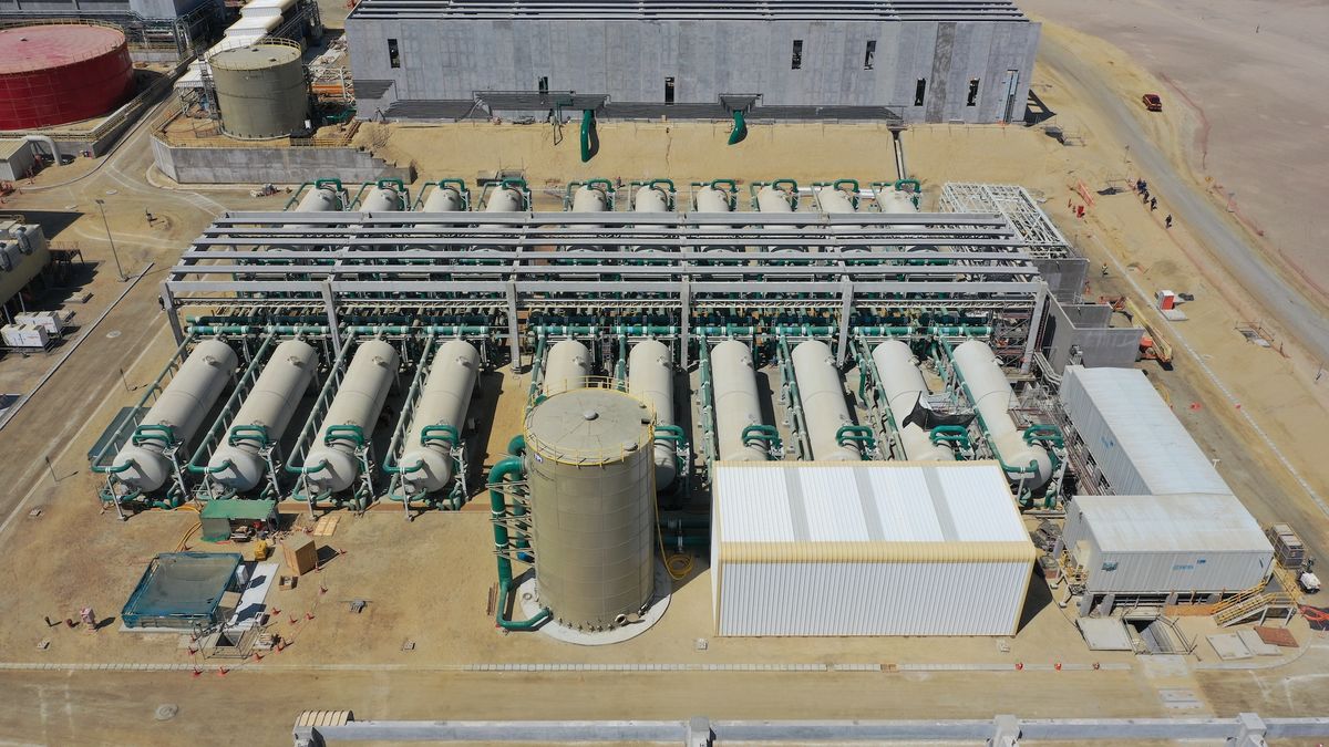 Planta de agua de mar en Mejillones opera sin permisos Planta de agua de mar en Mejillones opera sin permisos