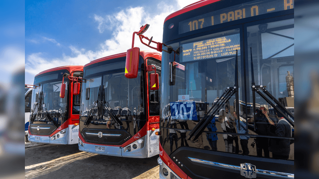 buses eléctricos 107 buses eléctricos 107