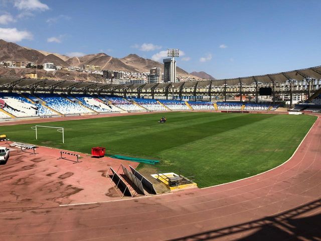 Resiembra Estadio Calvo y Bascuñán Resiembra Estadio Calvo y Bascuñán