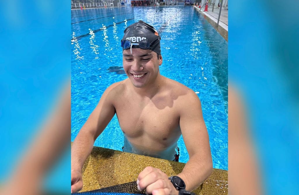 Nadador Sebastián González Nadador Sebastián González