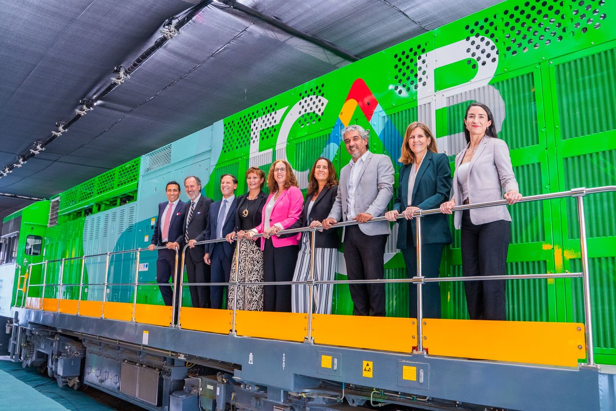 FCAB revoluciona el transporte ferroviario con locomotora de hidrógeno verde FCAB revoluciona el transporte ferroviario con locomotora de hidrógeno verde