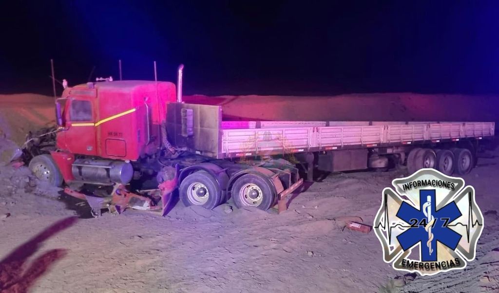 Accidente camión Accidente camión