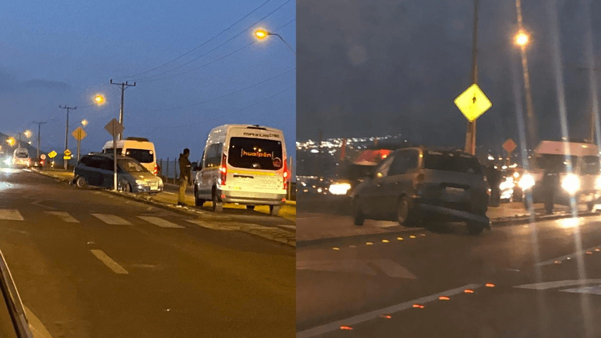 Accidente de tránsito en Avenida Padre Alberto Hurtado y Lima Accidente de tránsito en Avenida Padre Alberto Hurtado y Lima