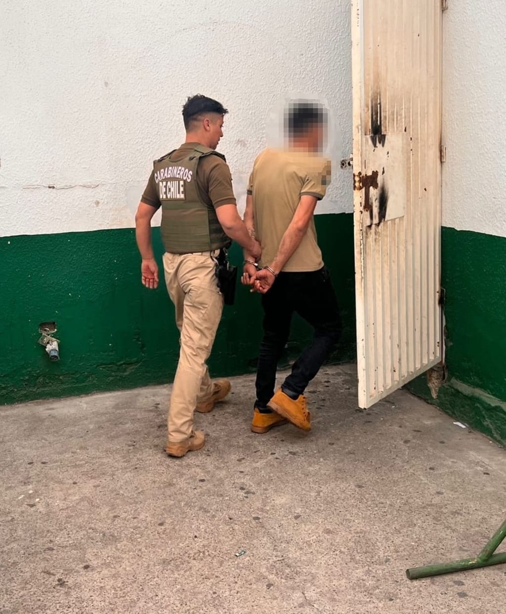 Detenido Portonazo Detenido Portonazo