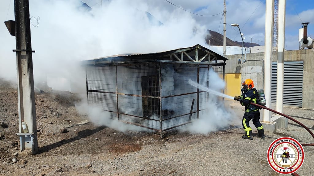 Fuego en Transformador Fuego en Transformador