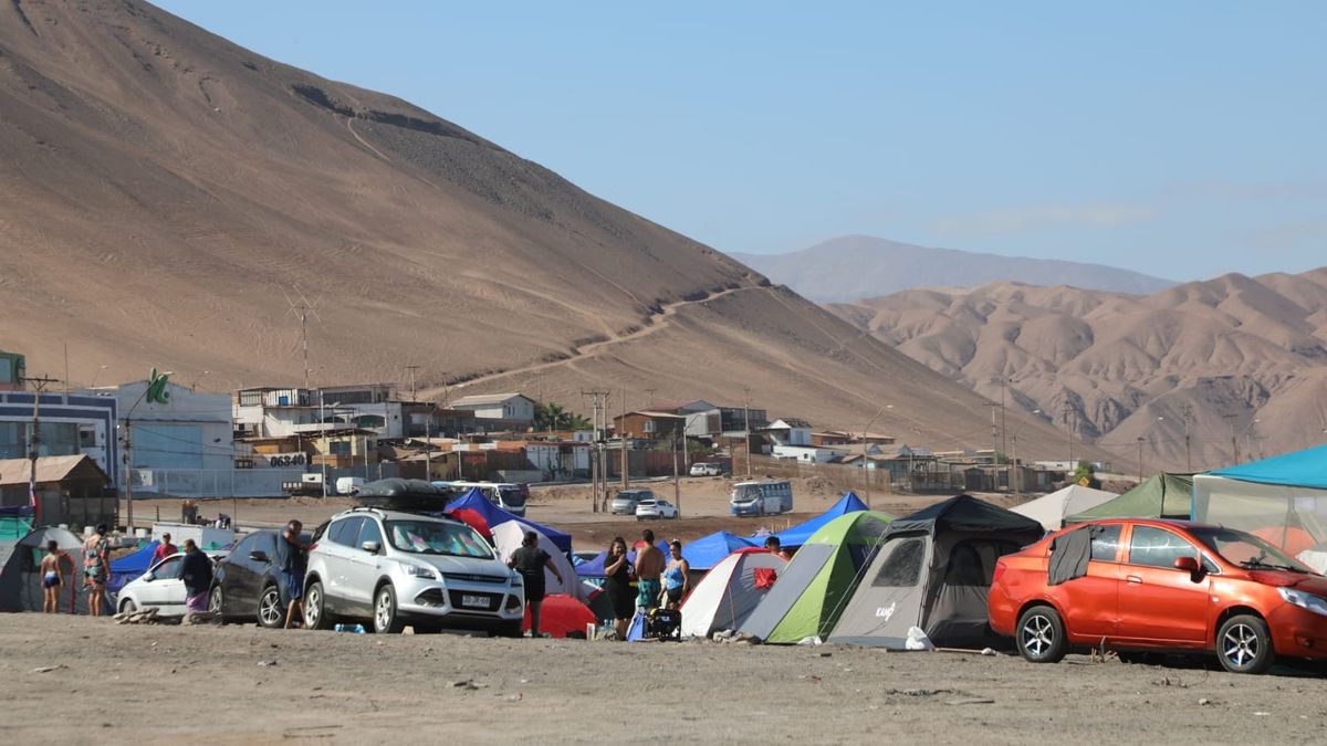 Prohibido acampar en costas de Antofagasta Prohibido acampar en costas de Antofagasta