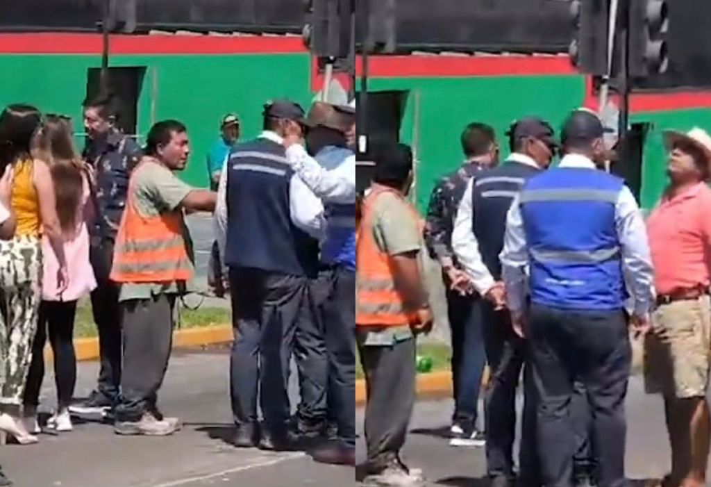 Altercado en Visita de Alcalde de Av. Salvador Allende Altercado en Visita de Alcalde de Av. Salvador Allende