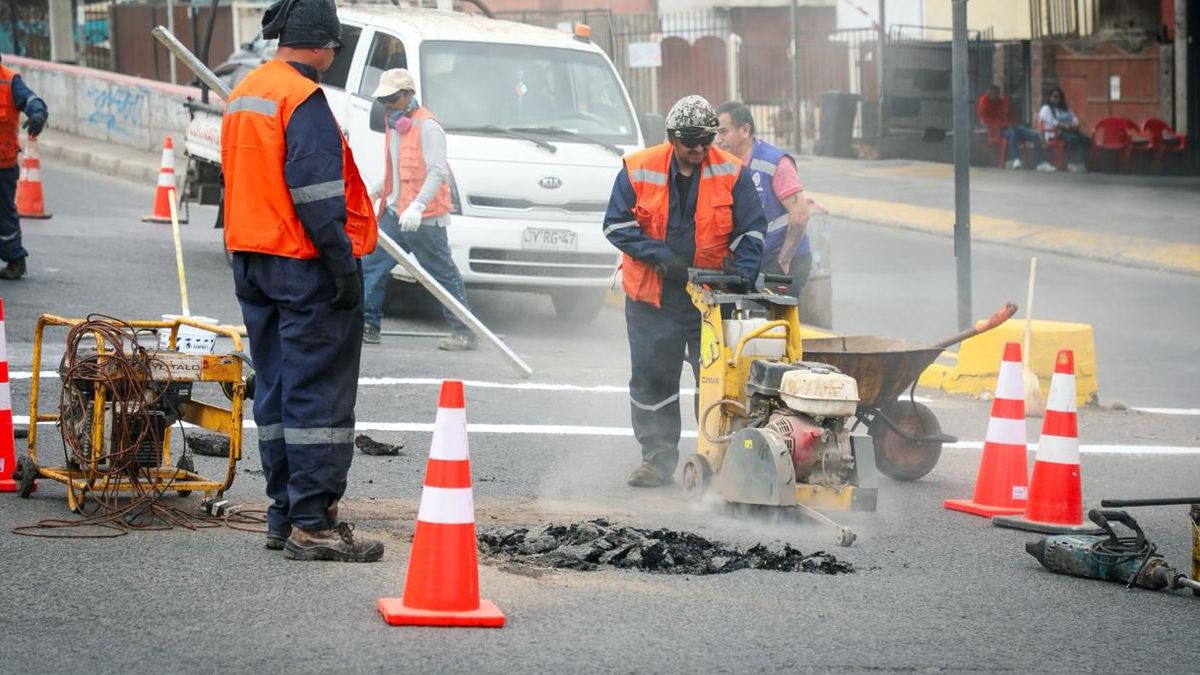 Tapado de baches Antofagasta Tapado de baches Antofagasta