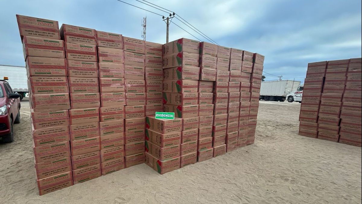 Operativo policial desbarata contrabando de cigarrillos valuado en 2 mil millones Operativo policial desbarata contrabando de cigarrillos valuado en 2 mil millones