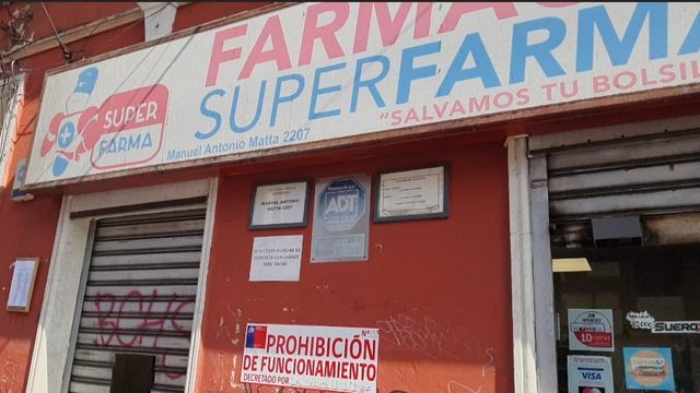 clausura farmacia
