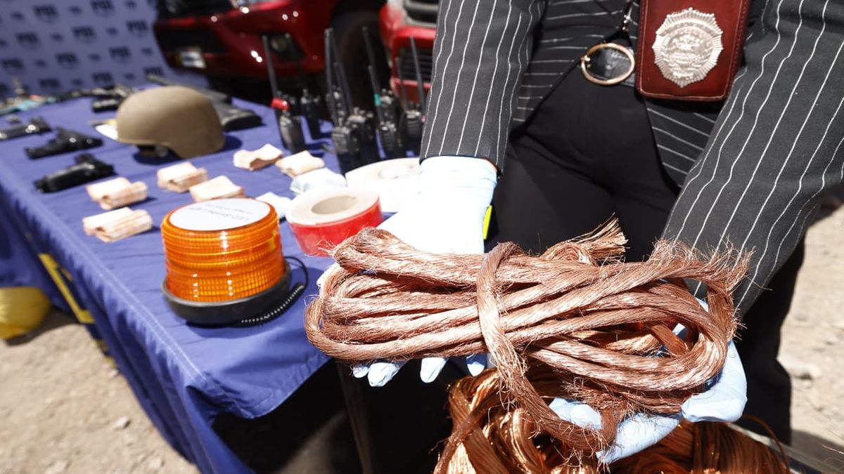 Robo cobre Robo cobre