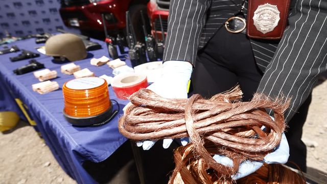 Robo cobre Robo cobre