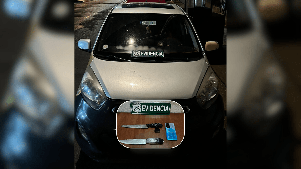 Carabineros captura a ladrones de conductor de app en Antofagasta Carabineros captura a ladrones de conductor de app en Antofagasta