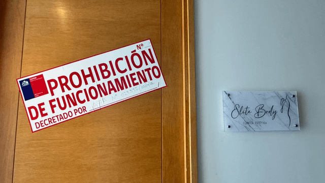 Prohibición funcionamiento