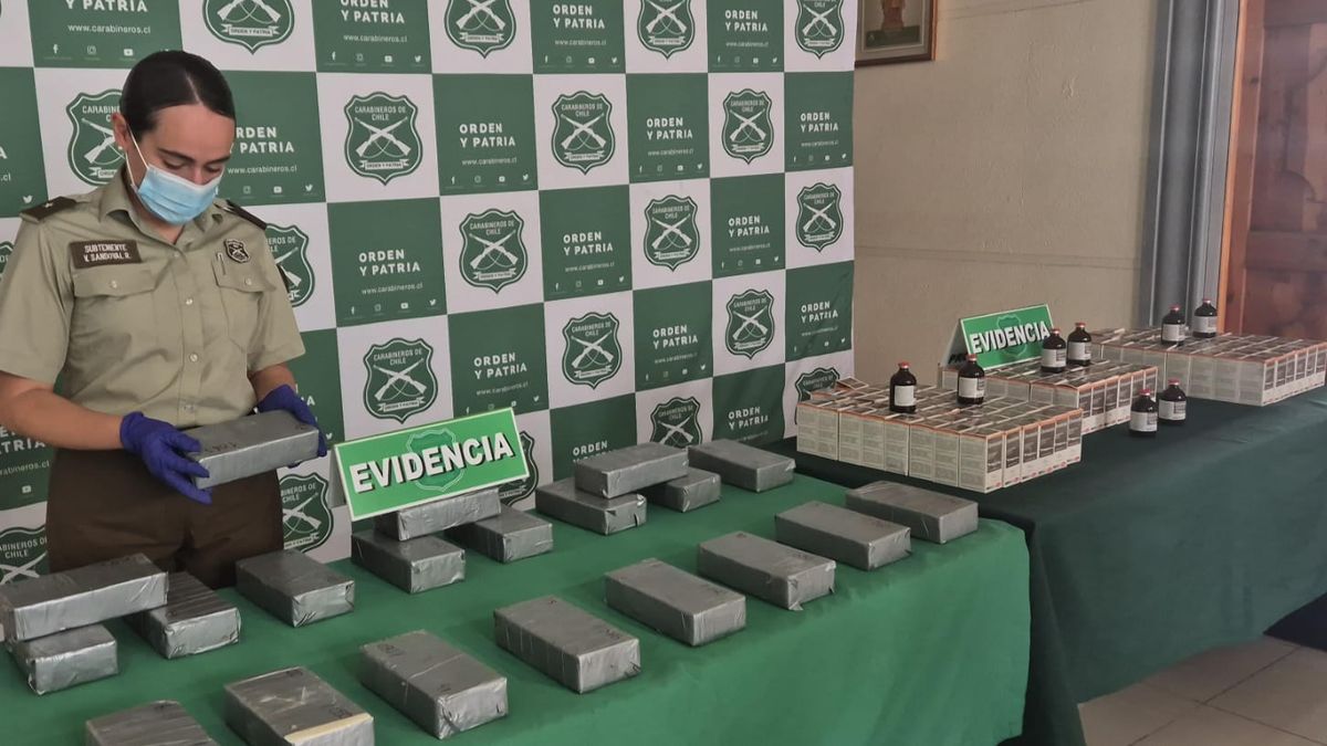 Incautación droga
