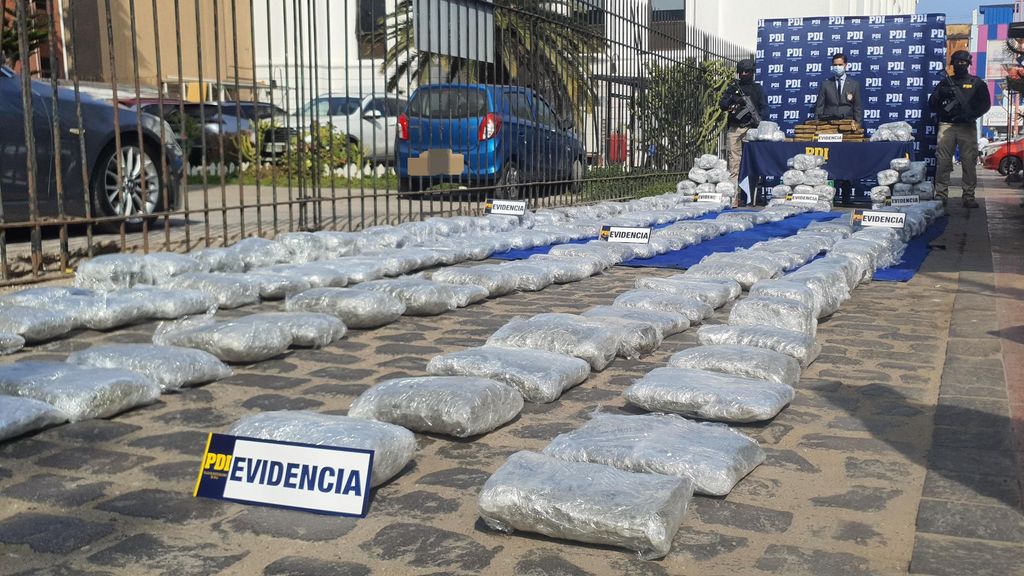 Operativo droga PDI Operativo droga PDI