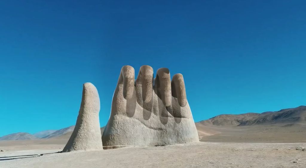 Mano del Desierto 3D Mano del Desierto 3D