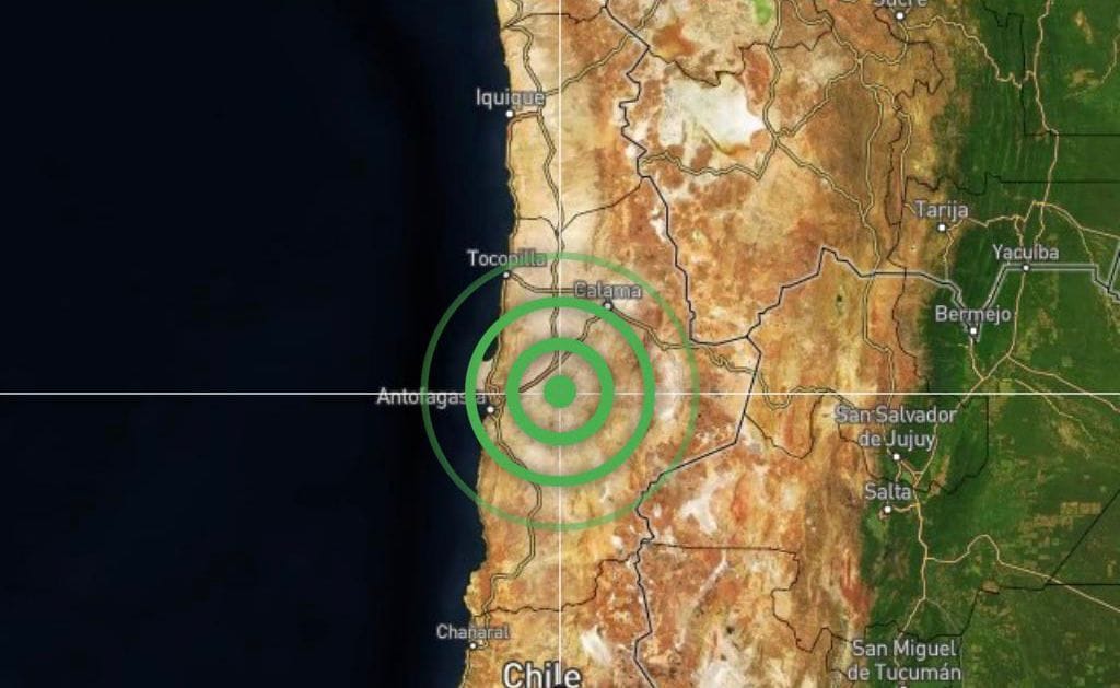Sismo Región de Antofagasta Sismo Región de Antofagasta