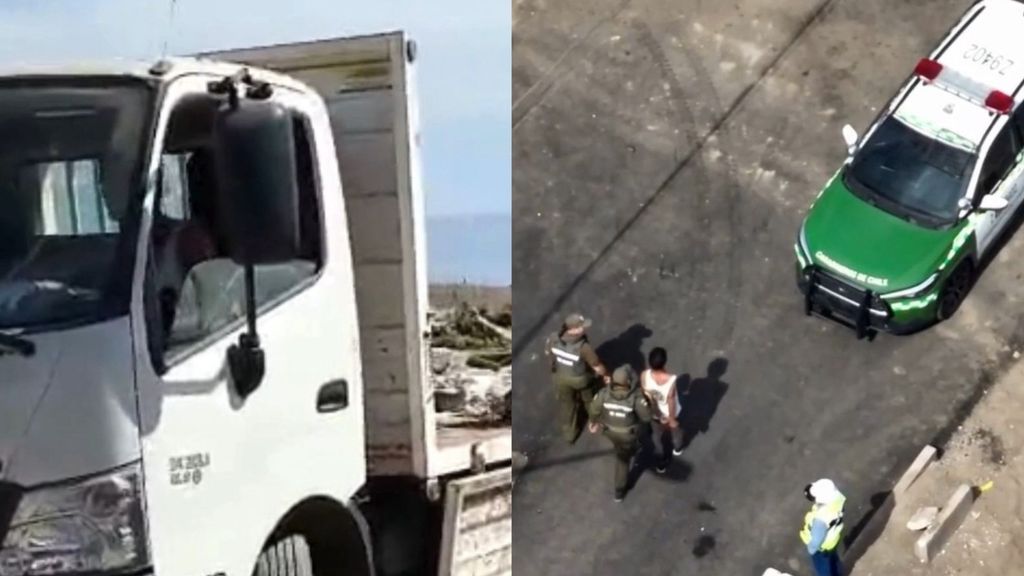 Conductor detenido por botar escombros ex vertedero Conductor detenido por botar escombros ex vertedero