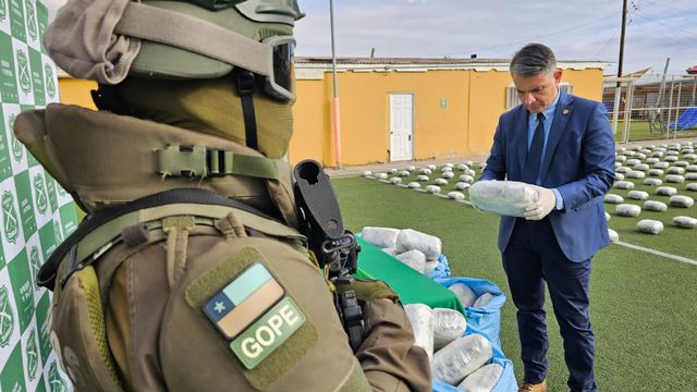 Incautación droga