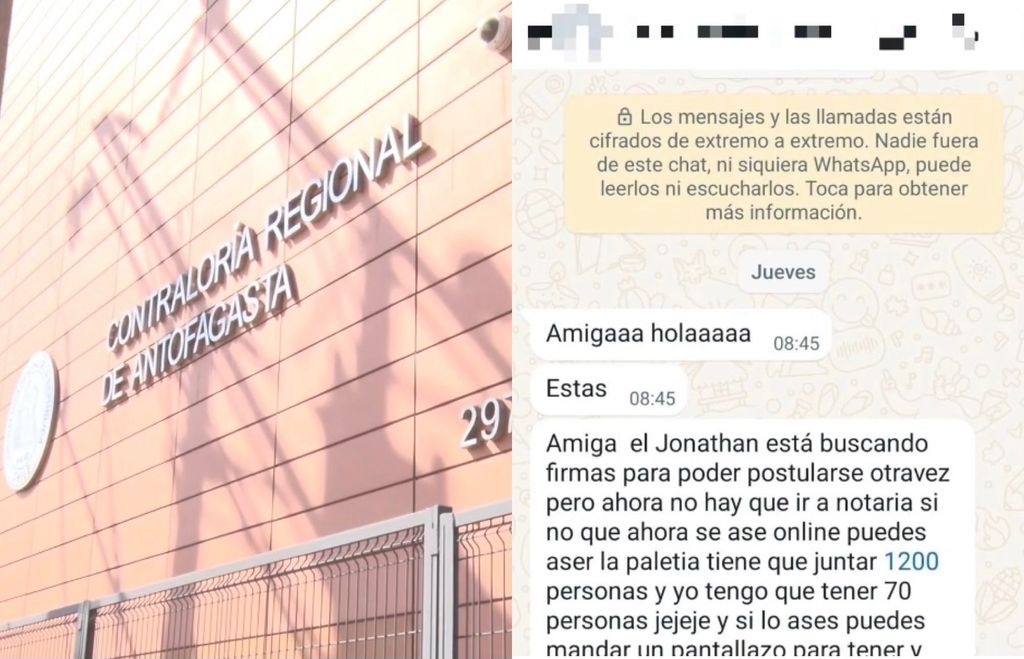 Contraloría - Mensaje WhatsApp Contraloría - Mensaje WhatsApp