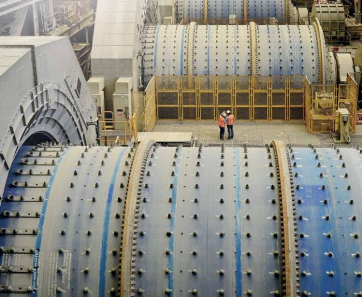 Concentradora Escondida Concentradora Escondida