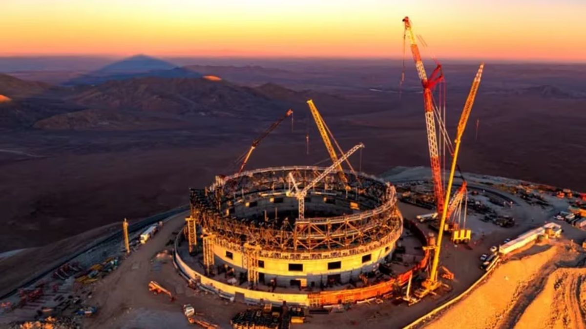 El mayor telescopio óptico del mundo se construye en el Desierto de Atacama El mayor telescopio óptico del mundo se construye en el Desierto de Atacama