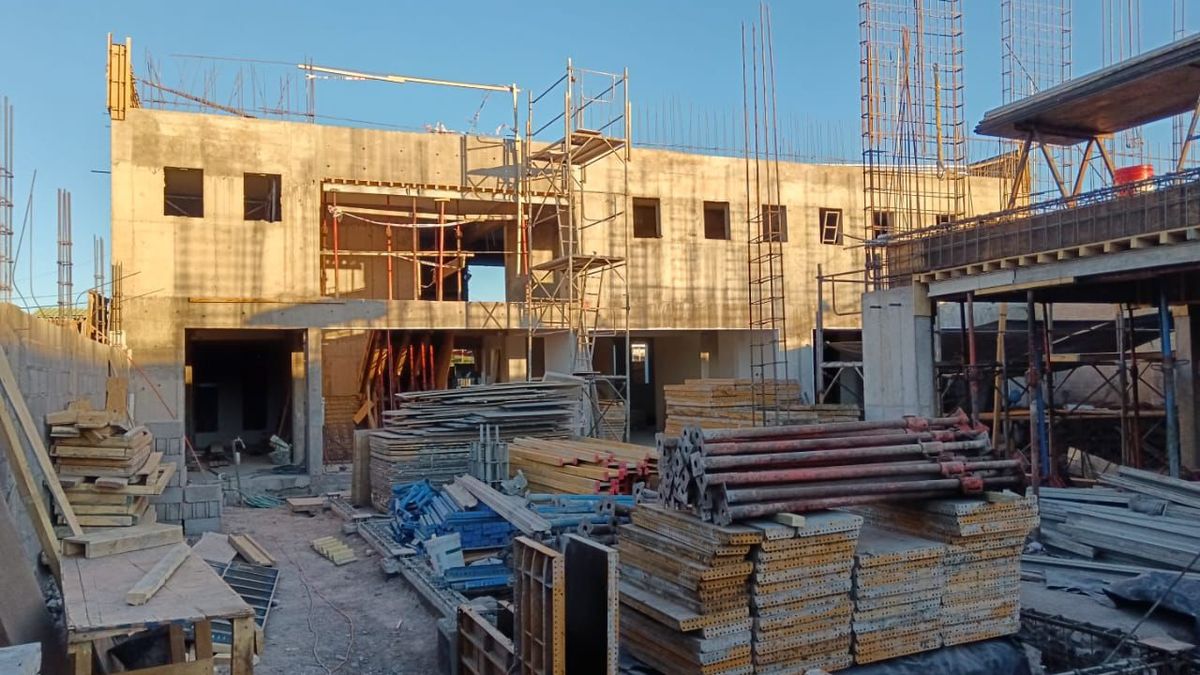 Avanza al 35% la nueva hospedería del Hogar de Cristo en Calama Avanza al 35% la nueva hospedería del Hogar de Cristo en Calama